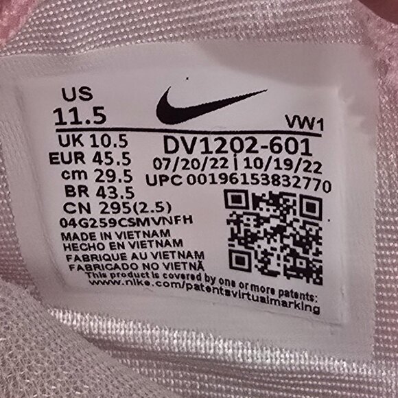 Nike Roshe G Next Nature Spikeless Golf Shoes Women's Sizes NEW PINK - Picture 8 of 9